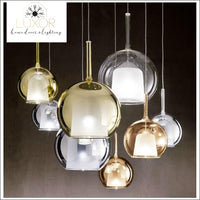 pendant lighting Glow Glass Pendant Light - Luxor Home Decor & Lighting