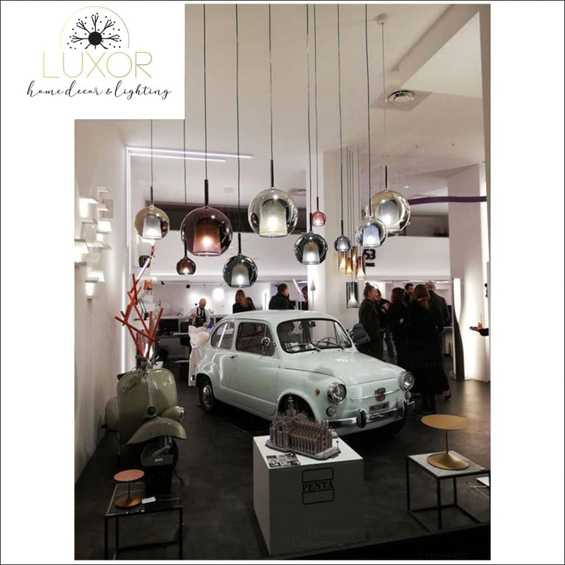 pendant lighting Glow Glass Pendant Light - Luxor Home Decor & Lighting