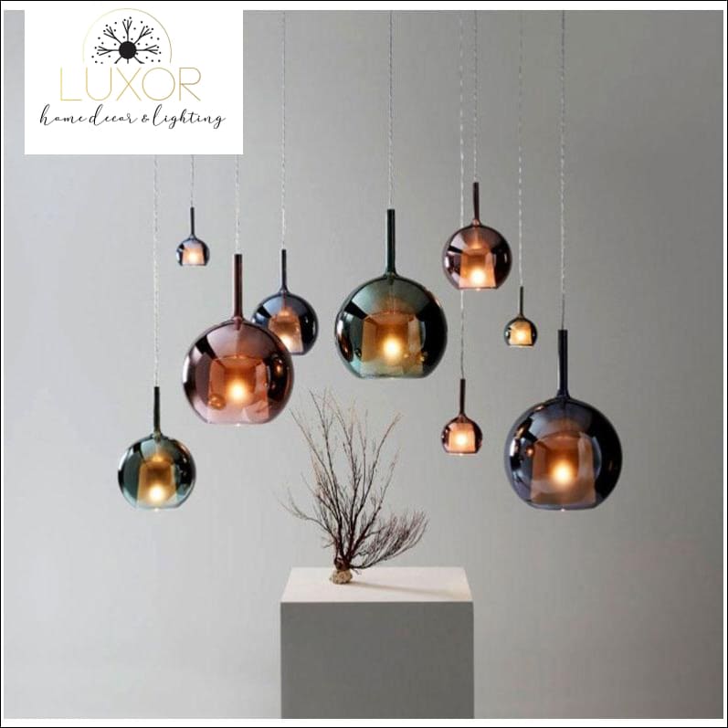 pendant lighting Glow Glass Pendant Light - Luxor Home Decor & Lighting