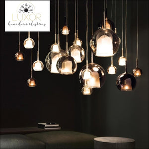 pendant lighting Glow Glass Pendant Light - Luxor Home Decor & Lighting