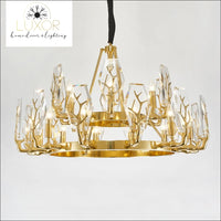 pendant lighting Gold Branch Crystal Pendant - Luxor Home Decor & Lighting