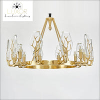 pendant lighting Gold Branch Crystal Pendant - Luxor Home Decor & Lighting
