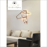 wall lightig Gold Elise Wall Lamp - Luxor Home Decor & Lighting