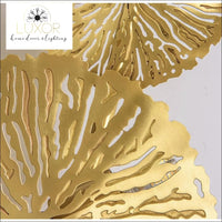 Wall lighting Gold Leaf Wall Light - Luxor Home Decor & Lighting