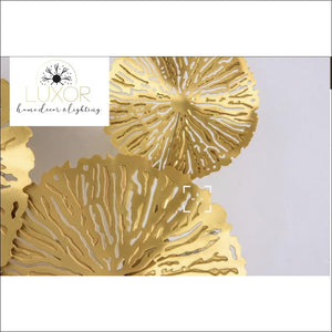 Wall lighting Gold Leaf Wall Light - Luxor Home Decor & Lighting