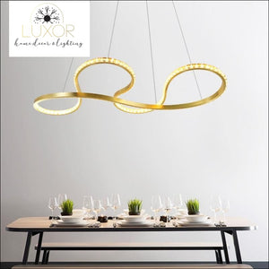 Chandeliers Gold Modern LED Chandelier - Luxor Home Decor & Lighting