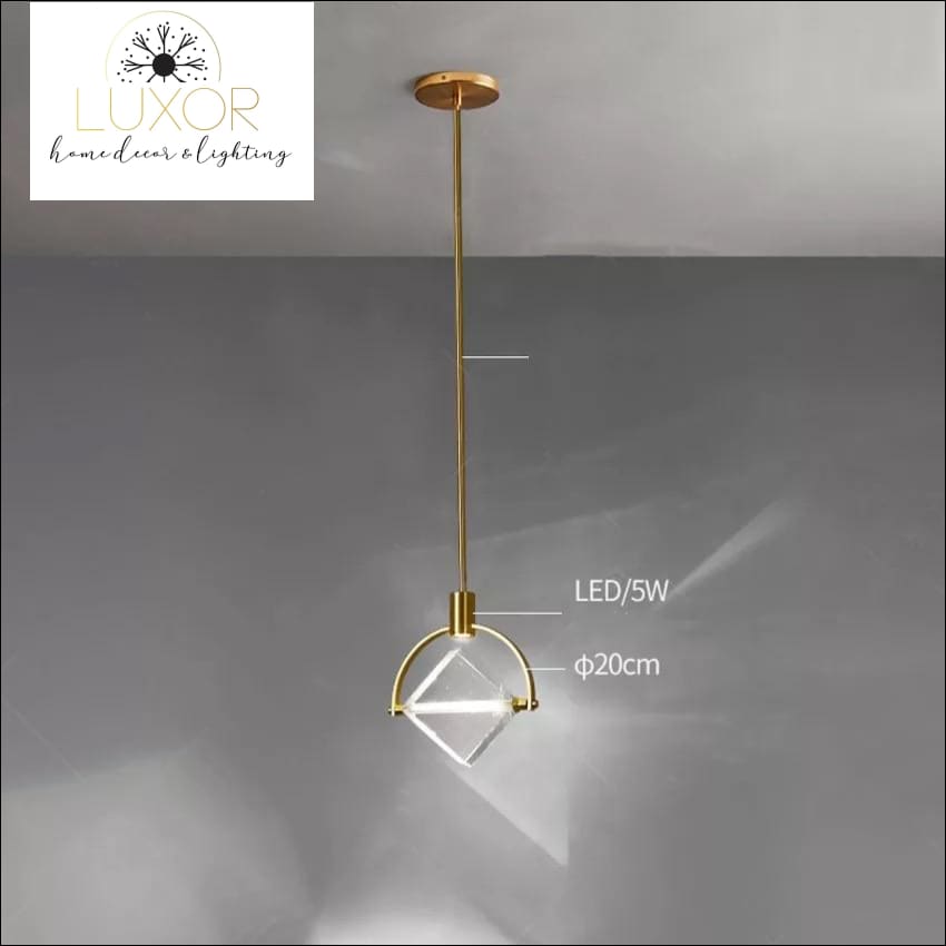 pendant lighting Gold Star Hanging Pendant - Luxor Home Decor & Lighting
