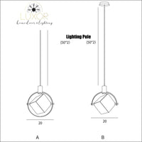 pendant lighting Gold Star Hanging Pendant - Luxor Home Decor & Lighting