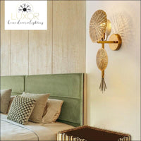 wall lighting Golden Mushroom Sconce - Luxor Home Decor & Lighting