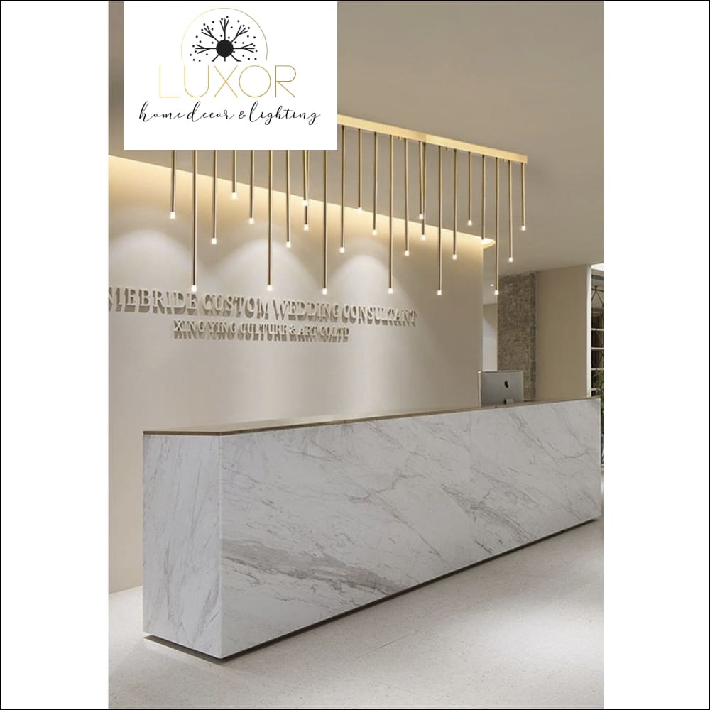 pendant lighting Goliana Gold Pendant Light - Luxor Home Decor & Lighting