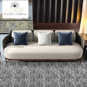 Goliath Modern Mid-Century Upholstered Sofa