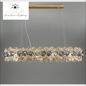 Gonesa Smokey Crystal Chandelier - chandelier