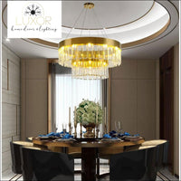 chandelier Gordon Crystal Chandelier - Luxor Home Decor & Lighting