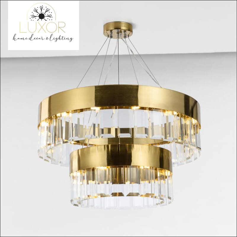 chandelier Gordon Crystal Chandelier - Luxor Home Decor & Lighting
