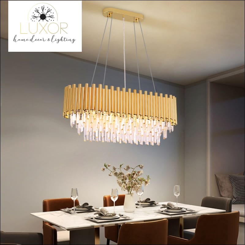 Grace Lux Crystal Chandelier - chandelier