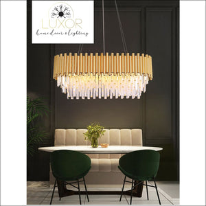 Grace Lux Crystal Chandelier - chandelier