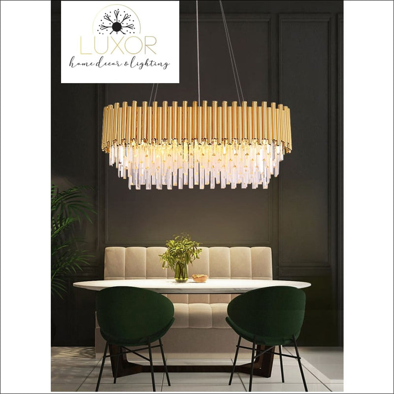 Grace Lux Crystal Chandelier - chandelier