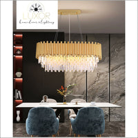 Grace Lux Crystal Chandelier - chandelier