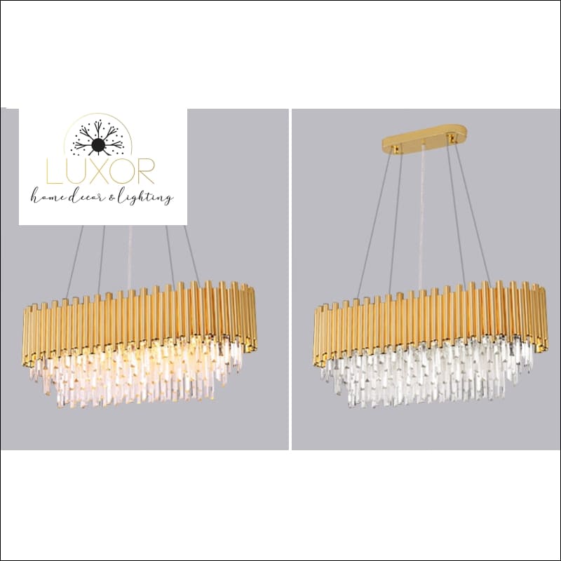 Grace Lux Crystal Chandelier - chandelier