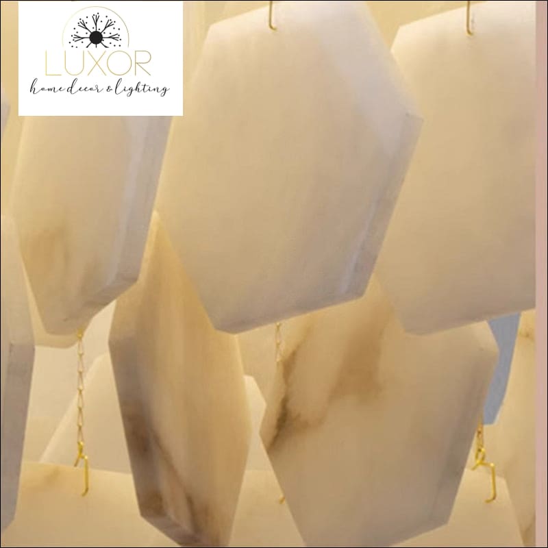 Graceful Luxury Stone Chandelier - chandelier