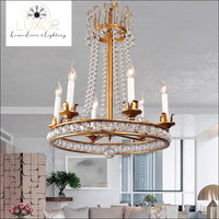 chandeliers Grajeda Crystal Chandelier - Luxor Home Decor & Lighting