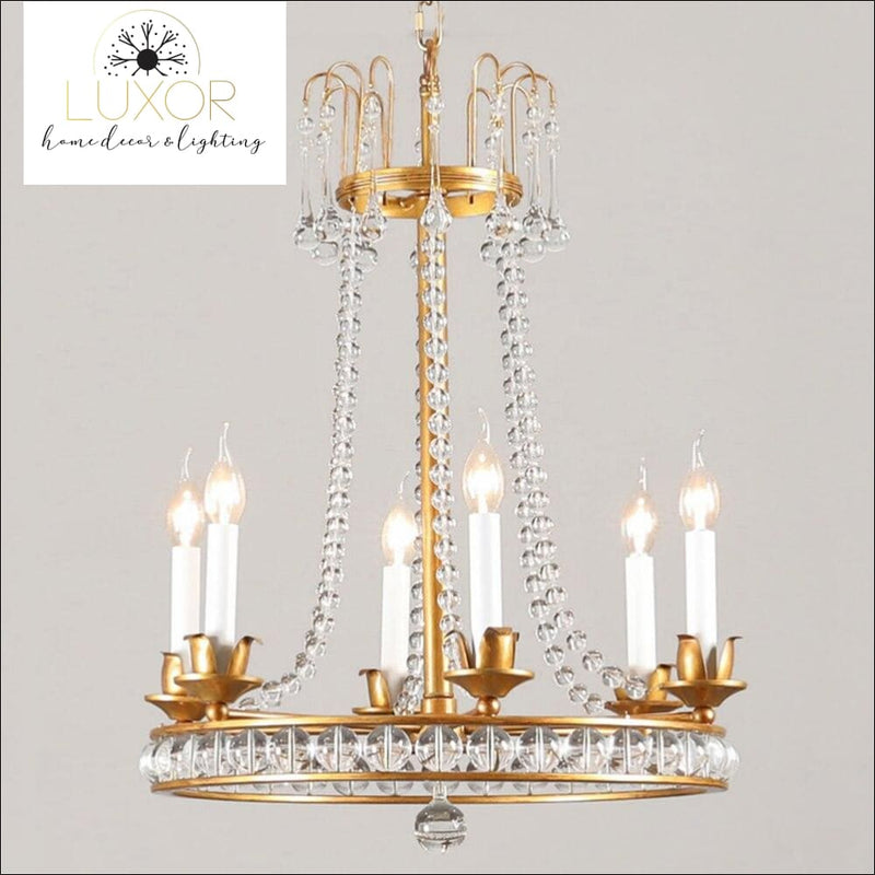 chandeliers Grajeda Crystal Chandelier - Luxor Home Decor & Lighting