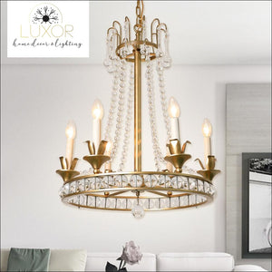 chandeliers Grajeda Crystal Chandelier - Luxor Home Decor & Lighting