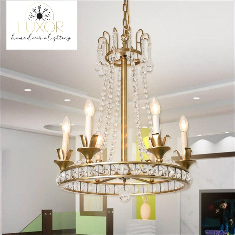 chandeliers Grajeda Crystal Chandelier - Luxor Home Decor & Lighting