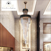 chandeliers Grandier Spiral Crystal Chandelier - Luxor Home Decor & Lighting
