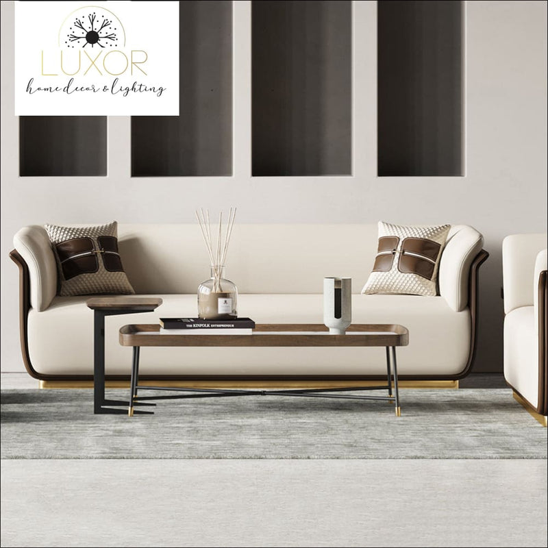 Guzman Modern Rectangle Sofa