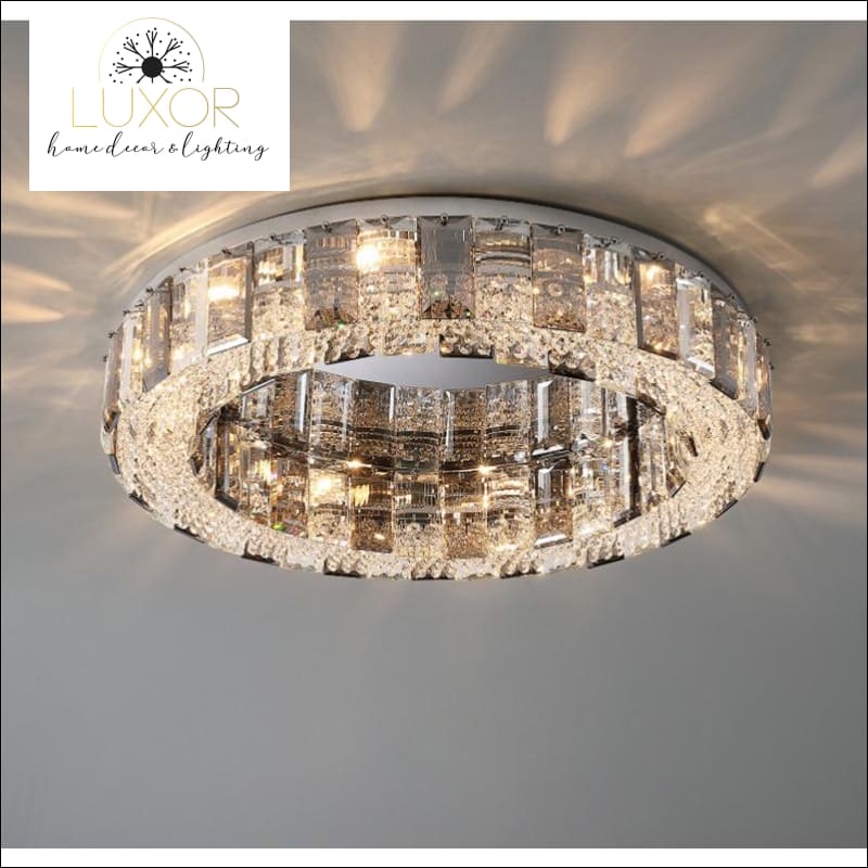 ceiling lighting Gwen Luxury Crystal Ceiling Light - Luxor Home Decor & Lighting