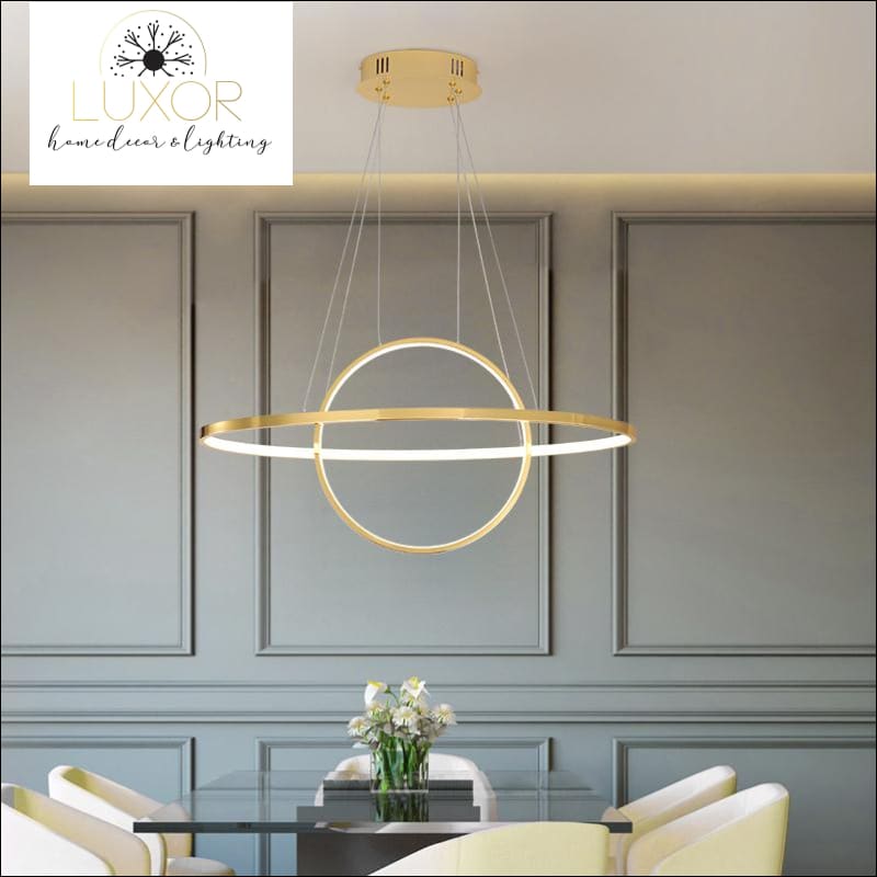 chandeliers Halene Circular Chandelier - Luxor Home Decor & Lighting