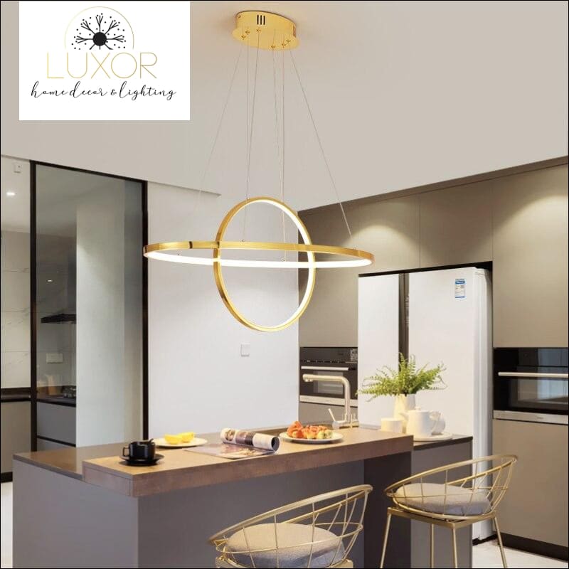 chandeliers Halene Circular Chandelier - Luxor Home Decor & Lighting