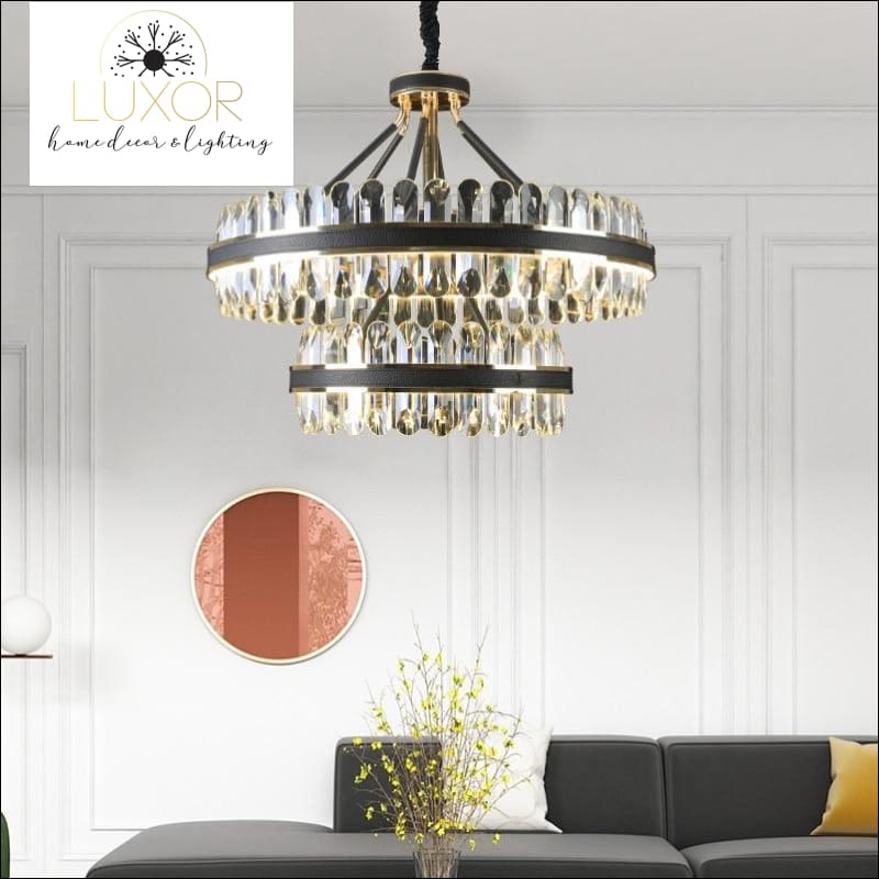 chandelier Halize Lucrative Crystal Chandelier - Luxor Home Decor & Lighting