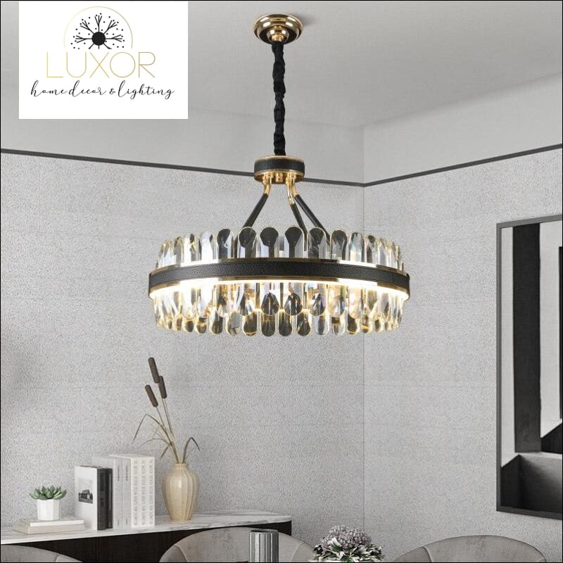 chandelier Halize Lucrative Crystal Chandelier - Luxor Home Decor & Lighting