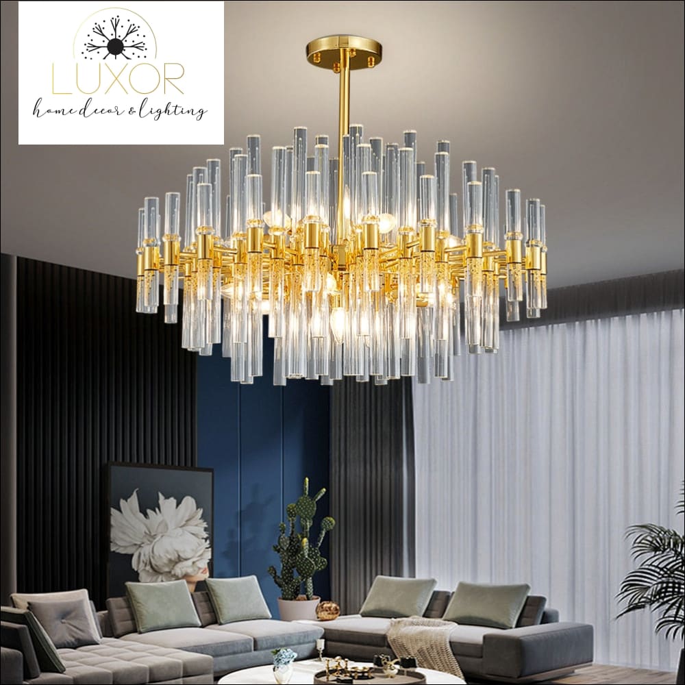 Hamilton Luxe Round Chandelier - chandelier