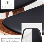 furniture Hansley Rosewood Shell Chair - Luxor Home Decor & Lighting