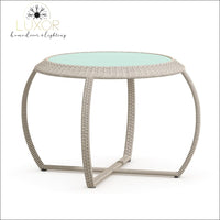 Hardon 5 Piece Rattan Outdoor Dining Set - Outdoor Seating