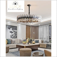 Harmon Crystal Chandelier - chandeliers