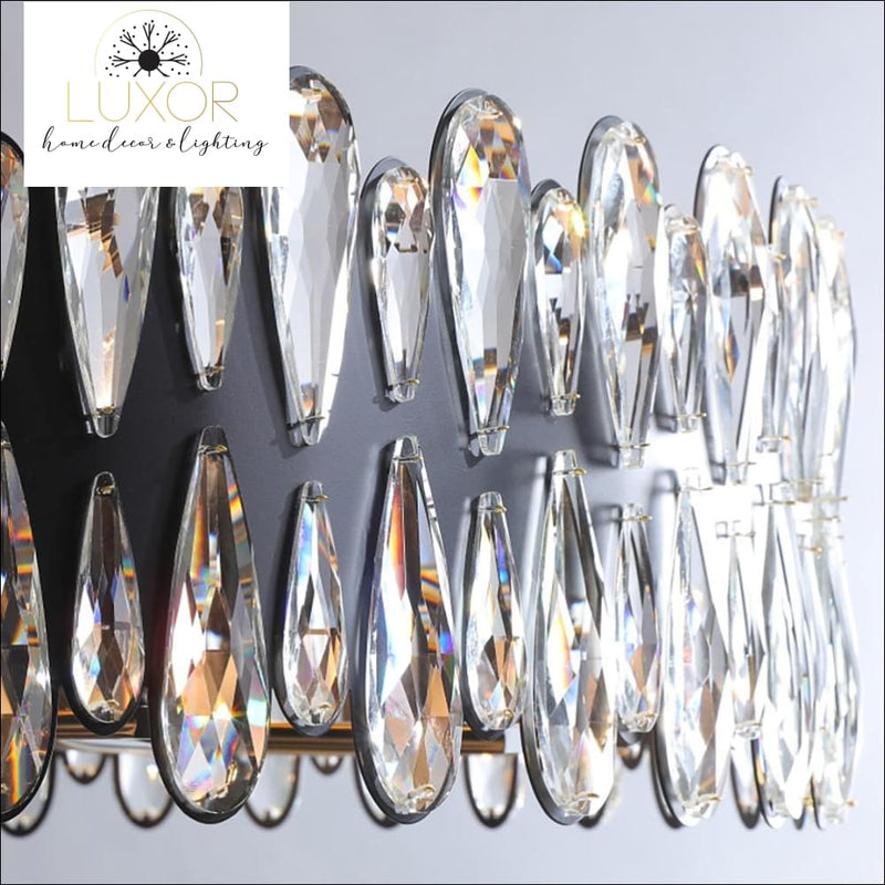 Harmon Crystal Chandelier - chandeliers