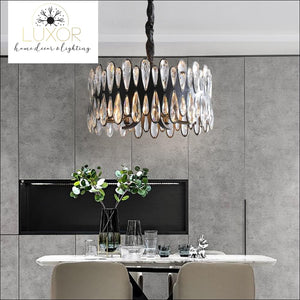 Harmon Crystal Chandelier - chandeliers