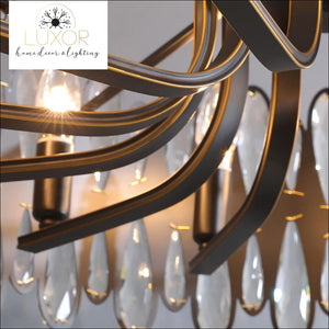 Harmon Crystal Chandelier - chandeliers