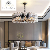 Harmon Crystal Chandelier - chandeliers