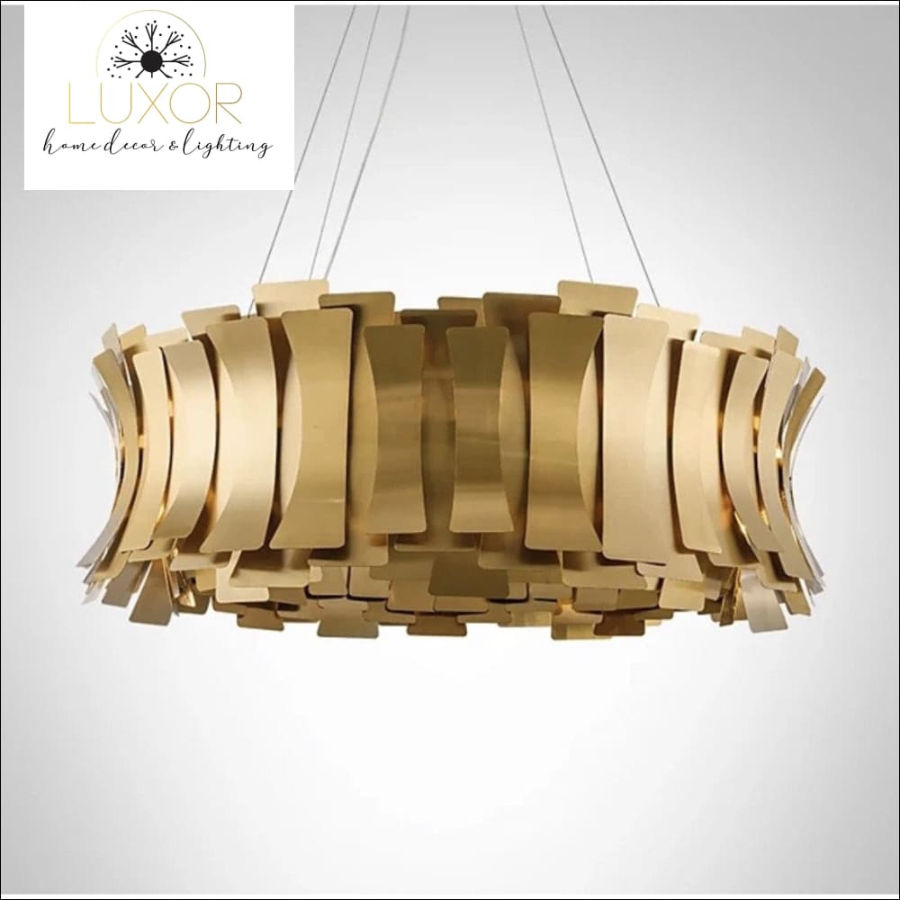 chandeliers Harper 10 Light Gold Chandelier - Luxor Home Decor & Lighting