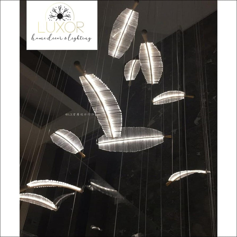 pendant lighting Heavenly Feather Pendant - Luxor Home Decor & Lighting