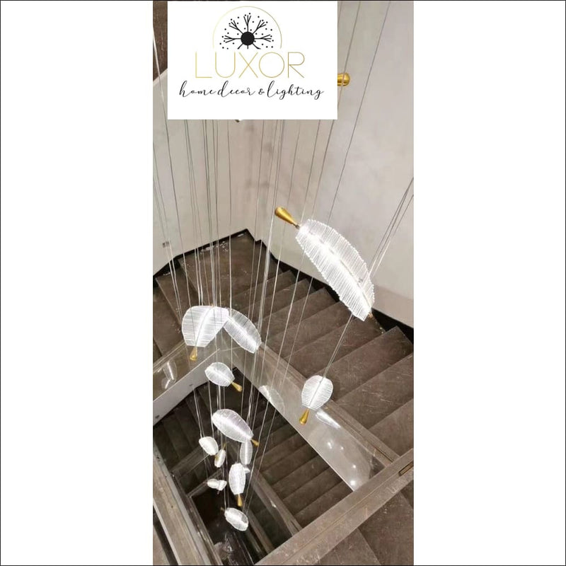pendant lighting Heavenly Feather Pendant - Luxor Home Decor & Lighting