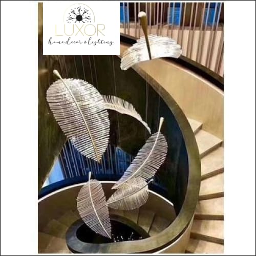 pendant lighting Heavenly Feather Pendant - Luxor Home Decor & Lighting
