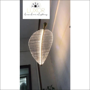 pendant lighting Heavenly Feather Pendant - Luxor Home Decor & Lighting