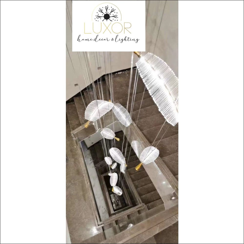 pendant lighting Heavenly Feather Pendant - Luxor Home Decor & Lighting
