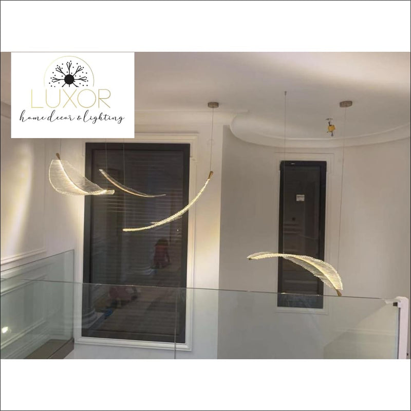 pendant lighting Heavenly Feather Pendant - Luxor Home Decor & Lighting